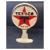 Texaco cast iron door stop