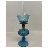 Victorian Blue lamp
