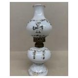 White lamp with cross