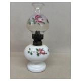 Flower oil lamp
