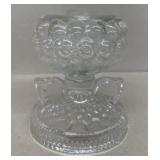 Fish scale Base Oil lamp