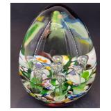 Harlequin Double SCOTLAND hand made paperweight