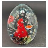 Art glass Aquarium paperweight