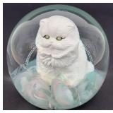 Monte Dunlavy 4" Cat paperweight
