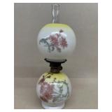 Yellow, white flower lamp