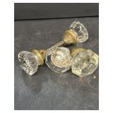 Glass door knobs