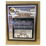 Hagerstown Tigers 2010 undefeated football plaque