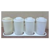 Vintage Tupperware spice containers