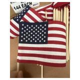 American flags 4" x 6" box of 144