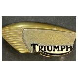 Triumph belt buckle