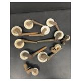 Porcelain leg rollers