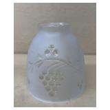Glass, grape  pattern lampshade