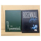 1950 and 1945 Newcastle high school yearbooks