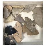 Arrowheads miscellaneous, southern Indiana