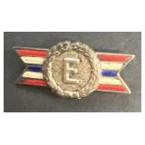 Sterling silver military E