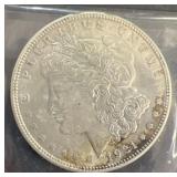 1921 D Morgan silver dollar