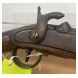 Confederate Belgium made musket converted from