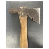 Evansville hatchet with antique handle