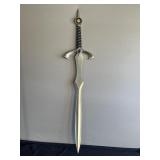 Sword with purple stone