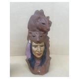 Ceramic Indian sculpture