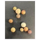 Clay marbles