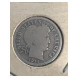 1914 Silver dime
