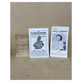 War astronomy clock book and producing rabbits