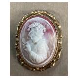 Cameo broach