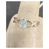 Sterling silver ring 925 size 9