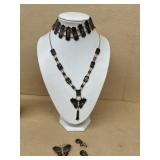 AMITA Japan, necklace bracelet earring, pen, set