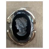 Cameo brooch