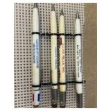 Advertising farm related pencils