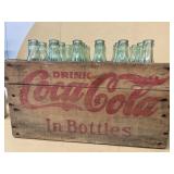 Coca-Cola crate from Richmond, Indiana with 24
