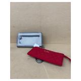 Vera Bradley and gray safe keeper wallets