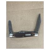 Schrade triple bladed pocket knife old timer