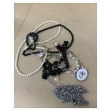 Costume jewelry necklaces