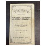 1867 Richmond, Indiana, WEIR plow company