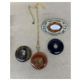 Three-way pendant and brooch