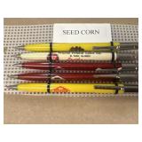 Advertising seed corn pens