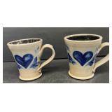 Rowe pottery mugs