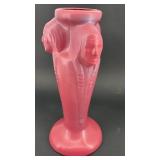 Van Briggle 'Indian Head' Vase