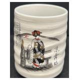 Chinese sake cup hand-painted