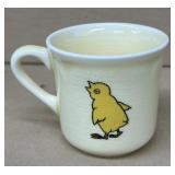 Child's baby chicken dog cup