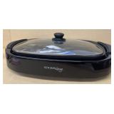 Kitchen living electric skillet