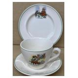 Little Miss Muffet little Jack Horner, teacup