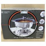 Stainless steel chafing dish