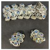 Costume bracelet and earrings