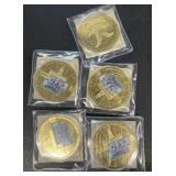 American MINT bank note Coins