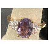 Amethyst ring