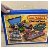 Hot wheels case with diecast cars